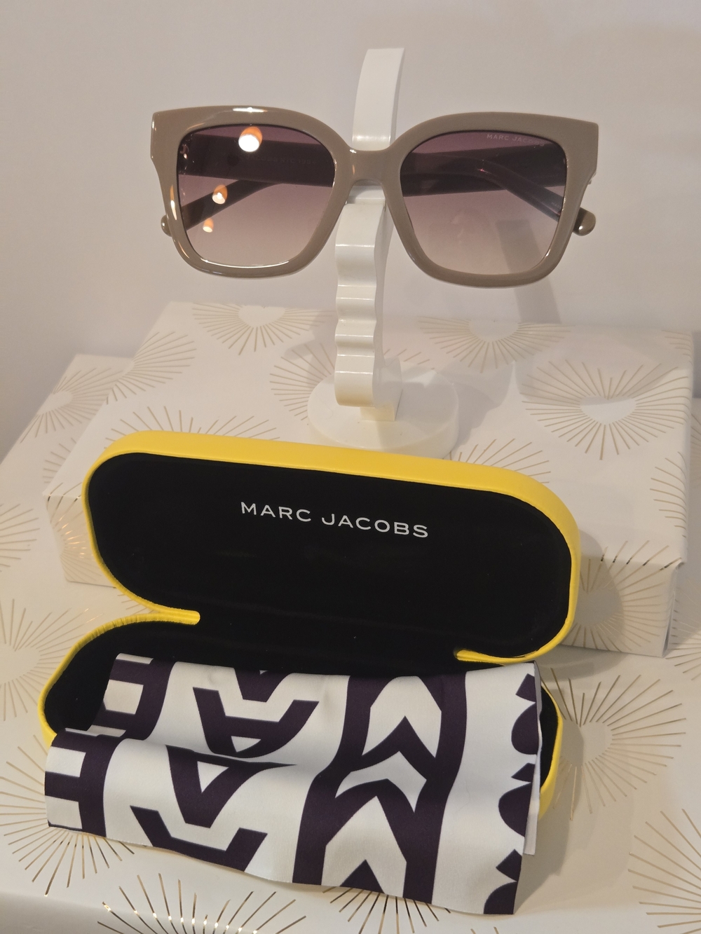 Marc Jacobs Taupe Sunglasses